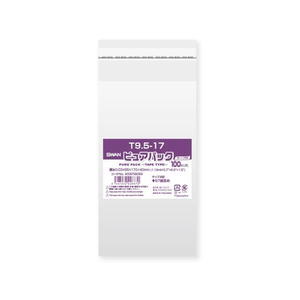 スワン OPP袋 ピュアパック T 9.5-17 100枚 FC823SA-006798359-イメージ1