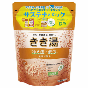 バスクリン きき湯 食塩炭酸湯 360g ｷｷﾕｼﾖｸｴﾝﾀﾝｻﾝﾕ360G-イメージ1