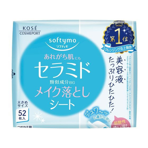 コーセーコスメポート ソフティモ メイク落としシート セラミド 詰替え用 52枚 FC981MM-イメージ1