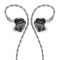 FiiO インイヤーモニター型イヤフォン ブラック FIO-IEM-JH5-B