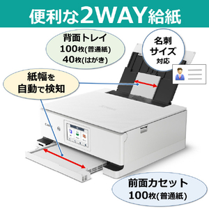 キヤノン インクジェット複合機 PIXUS ホワイト PIXUSXK120-イメージ13