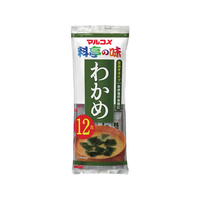 マルコメ 生みそ汁 料亭の味 わかめ 12食 F872941