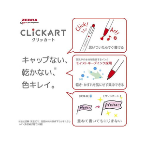 ゼブラ クリッカート 限定 ユルカワフェスティバル たべもの FC137SX-WYSS22-YF-4C-T-イメージ8