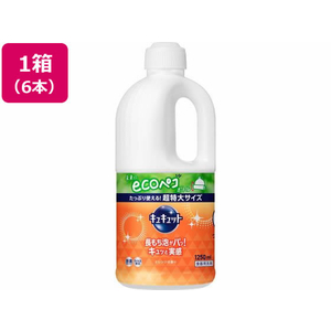 KAO キュキュット つめかえ用 1250mL 6本 FC146RE-イメージ1