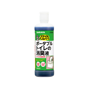 サラヤ ポータブルトイレの消臭液 500mL FC67154-イメージ1