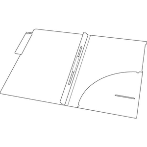 リヒトラブ カルテフォルダー縦型ダブルポケット A4 200枚 F034658-HK7612-ﾐ-イメージ2