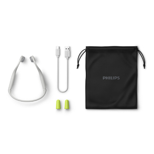 PHILIPS 骨伝導ワイヤレスイヤホン グレー TAK4607GY/00-イメージ5