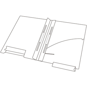 リヒトラブ カルテフォルダー ダブルファスナーA4 2穴200枚 F034679-HK7716U-ﾐ-イメージ2