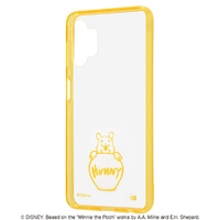 レイアウト Galaxy A32 5G用ハイブリッドケース Charaful ディズニーキャラクター プー RT-DGA32UC/POM