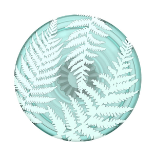 PopSockets スマホグリップ Plant Translucent Fern 806201-イメージ1