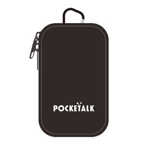 ポケトーク POCKETALK(ポケトーク) S Plus用ポーチ ブラック ﾎﾟｹﾄ-ｸSPLUSﾎﾟ-ﾁPTSP-PBK-イメージ1