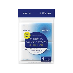 大王製紙 エリエール +Water ポケットティシュー 14組4個 F870713-イメージ1