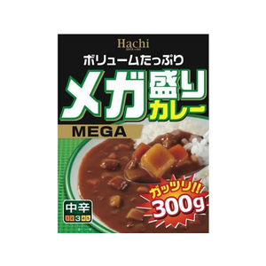 ハチ メガ盛りカレー 中辛 300g F875445-イメージ1