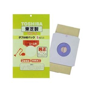 東芝 純正ダブル紙パック5枚入り（2層構造） VPF-6-イメージ1