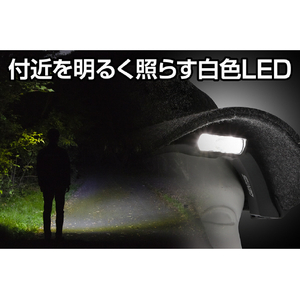 ジェントス LEDキャップライト HC-15R-イメージ2