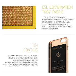 SLG Design iPhone 6s Plus/6 Plus用ケース D5 Edition Calf Skin Leather Diary ブラック SD4862I6P-イメージ5