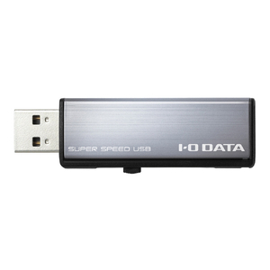 I・Oデータ USB 3．1 Gen 1(USB 3．0)対応 USBメモリー(32GB) ダークシルバー U3-AL32GR/DS-イメージ2