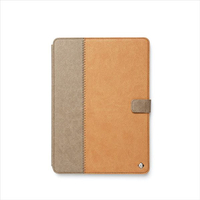 ZENUS iPad Air/iPad 9．7インチ(2018年/2017年モデル)用ケース Masstige E-Note Diary キャメル Z2864IPA