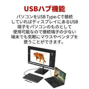 富士通 27型ワイド液晶ディスプレイ VT series ブラック VTU27021BT-イメージ15