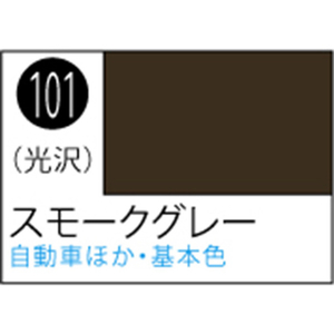 GSIクレオス Mr．カラースプレー スモークグレー【S101】 ｸﾚｵｽｽﾌﾟﾚ-J101ｽﾓ-ｸｸﾞﾚ-N-イメージ1