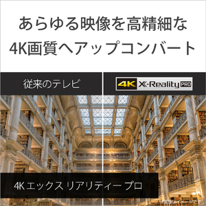 SONY 55V型4Kチューナー内蔵4K対応液晶テレビ BRAVIA X75WLシリーズ KJ-55X75WL-イメージ7