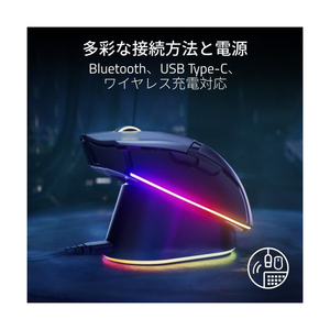 RAZER ゲーミングマウス Cobra Pro White Edition RZ01-04660200-R3A1-イメージ5