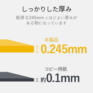 エレコム スーパーファイン名刺用紙(速切クリアカット) 120枚(10面×12シート) ホワイト MT-HMKN2WN-イメージ6