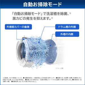 東芝 【右開き】12．0kgドラム式洗濯乾燥機 e angle select ZABOON グランホワイト TW-127XE4R(W)-イメージ15