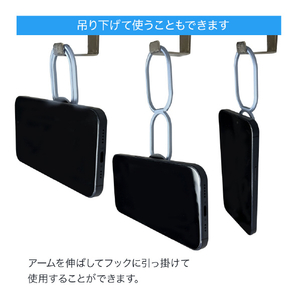 MigMag MagSafe対応 スマホリング(軽量版) スタンダードシリーズ Black MIMG-03BK-イメージ8