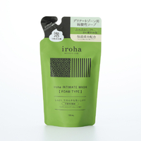 iroha iroha INTIMATE ウォッシュ【FOAM TYPE】詰め替え用(135ml) INTIMATEWASHFOAMTYPEﾂﾒｶｴ