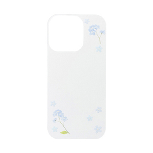 Hamee iPhone 14 Pro用インナーシート IFACE REFLECTION ドライフラワー/忘れな草 41-948750-イメージ1