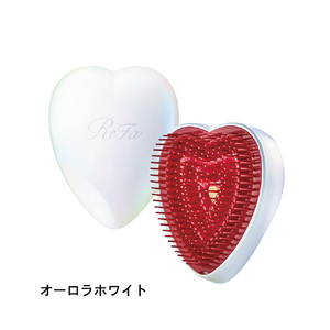 MTG ReFa HEART BRUSH ReFa オーロラホワイト RS-AJ-26A-イメージ1