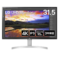 LGエレクトロニクス 31．5型液晶ディスプレイ LG UHD Monitor 4K 32UN650K-W