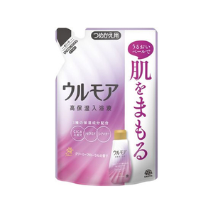 アース製薬 ウルモア 高保湿入浴液 クリーミーフローラル 詰替 480mL FC228NW-イメージ1