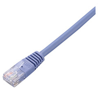 エレコム Cat5e準拠LANケーブル(1m) ブルー LD-CTN/BU1