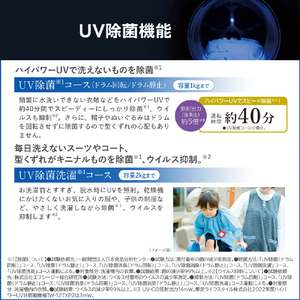 東芝 【右開き】12．0kgドラム式洗濯乾燥機 ZABOON グランホワイト TW-127XP4R(W)-イメージ11