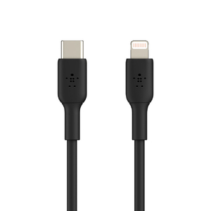 BELKIN USB-C to ライトニングケーブル(1m) ブラック CAA003BT1MBK-イメージ1