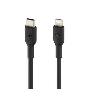 BELKIN USB-C to ライトニングケーブル(1m) ブラック CAA003BT1MBK-イメージ3