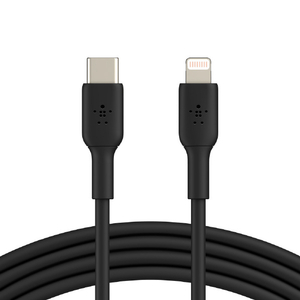 BELKIN USB-C to ライトニングケーブル(1m) ブラック CAA003BT1MBK-イメージ4