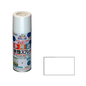 アサヒペン 水性多用途スプレー 300ml クリヤ FC025NS-イメージ1