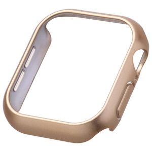 エレコム Apple Watch Series 10(42mm)用ハードバンパー メタリック ピンク AW-24BBPPMPN-イメージ1