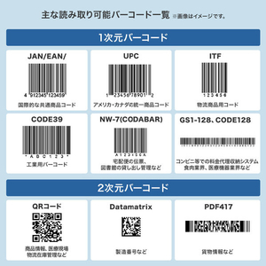 サンワサプライ 2次元バーコードリーダー(ハンディタイプ) BCR-2D5BK-イメージ12