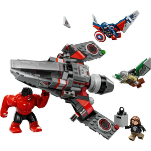 レゴジャパン LEGO マーベル 76292 キャプテン・アメリカとレッド・ハルクの戦い 76292ｷﾔﾌﾟﾃﾝｱﾒﾘｶﾄﾚﾂﾄﾞﾊﾙｸ-イメージ3