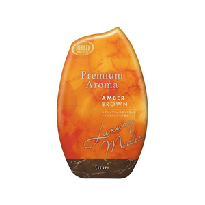 エステー お部屋の消臭力 Premium Aroma アンバーブラウン 400mL FC511NX-イメージ1