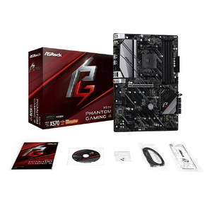 ASROCK SocketAM4 AMD X570 ATX ゲーミング マザーボード X570 Phantom Gaming シリーズ X570 PHANTOM GAMING 4-イメージ4