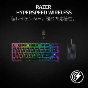 RAZER ゲーミングマウスDeathAdder V3 HyperSpeed RZ01-05140100-R3A1-イメージ5