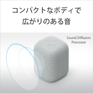 SONY ワイヤレスポータブルスピーカー LinkBuds Speaker ブラック SRS-LS1 B-イメージ8