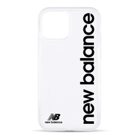 エム・ディー・シー iPhone 12/12 Pro用New Balance TPUクリアケース/縦ロゴ ブラック MD-74584-2