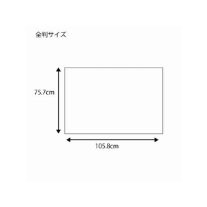 ヘイコー 包装紙 全判 筋無地 紺 100枚 FC254SC-002363200-イメージ4