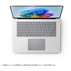 マイクロソフト Surface Laptop(第7世代) 15インチ(Snapdragon X Elite/16GB/256GB) プラチナ ZHG-00020-イメージ3